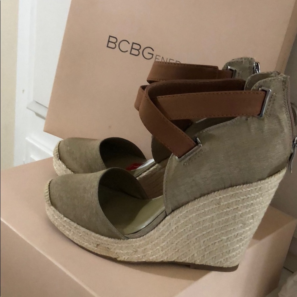 BCBG wedge heel